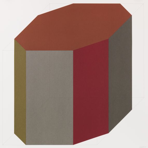 Sol LeWitt - Forms derived from a cube