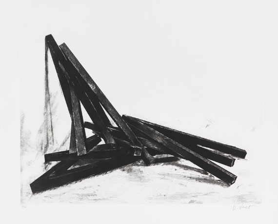 Bernar Venet - Effondrement Angles