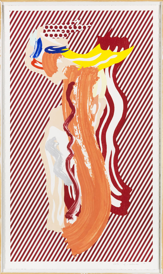 Roy Lichtenstein - Nude - Rahmenbild