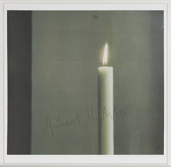 Gerhard Richter - Kerze I - Rahmenbild