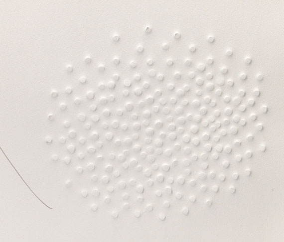 Günther Uecker - Hommage à Fontana - Weitere Abbildung