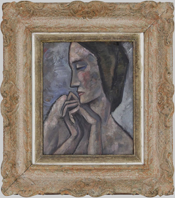 Bruno Krauskopf - Sinnende - Rahmenbild