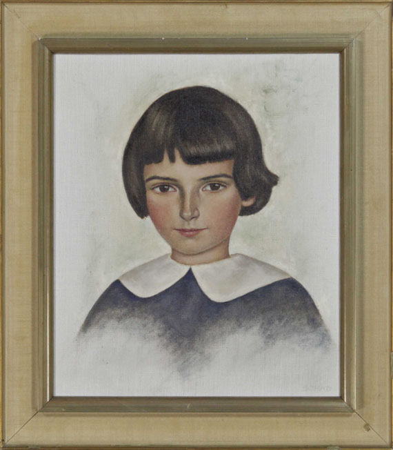 Christian Schad - Kinderbild Yvonne Berhard - Rahmenbild