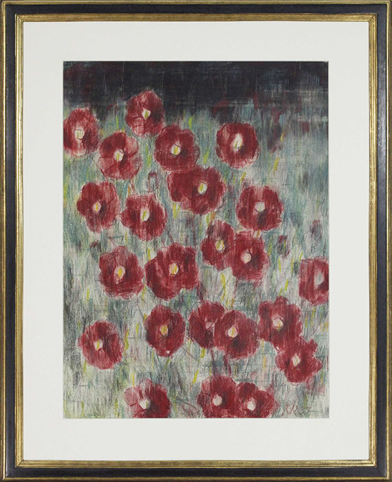 Christian Rohlfs - Dunkle Cosmeen - Rahmenbild