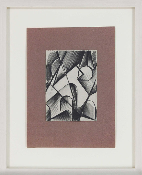 Kurt Schwitters - Z 101 Hochgebirge - Rahmenbild