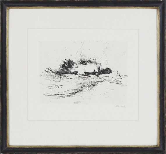 Emil Nolde - Schlepper - Rahmenbild