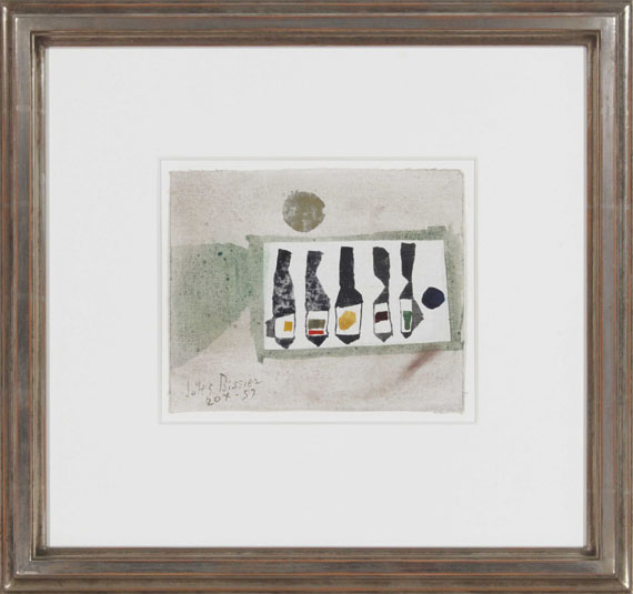 Julius Bissier - 20.X.1957 - Rahmenbild