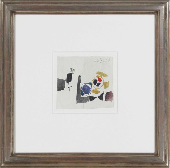 Julius Bissier - 24.12.56 - Rahmenbild
