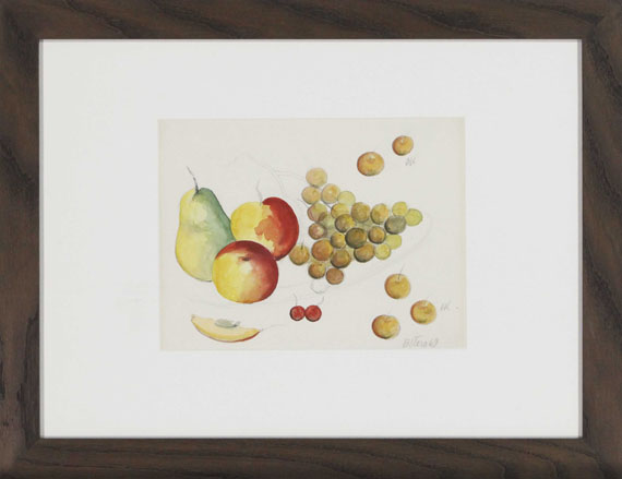 Fernando Botero - Nature Morte aux Fruits - Rahmenbild