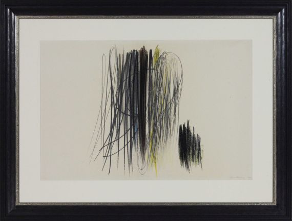 Hans Hartung - P 1960-10 - Rahmenbild