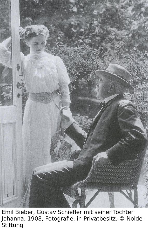 Emil Nolde - Frauenporträt - Johanna Schiefler - Weitere Abbildung
