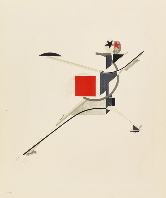 El Lissitzky - Plastische Gestaltung der elektro-mechanischen Schau «Sieg über Sonne»