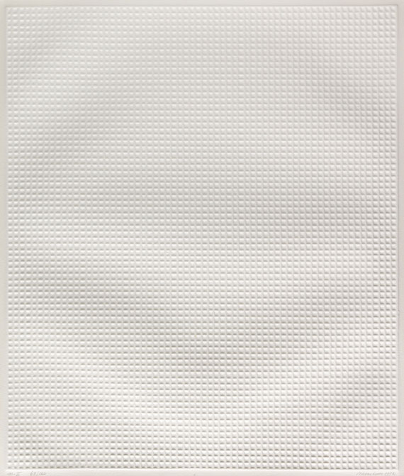 Jan Schoonhoven - Acht. 8 Zeichnungen und 8 Prägedrucke