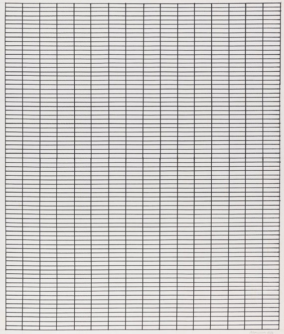 Jan Schoonhoven - Acht. 8 Zeichnungen und 8 Prägedrucke - Weitere Abbildung