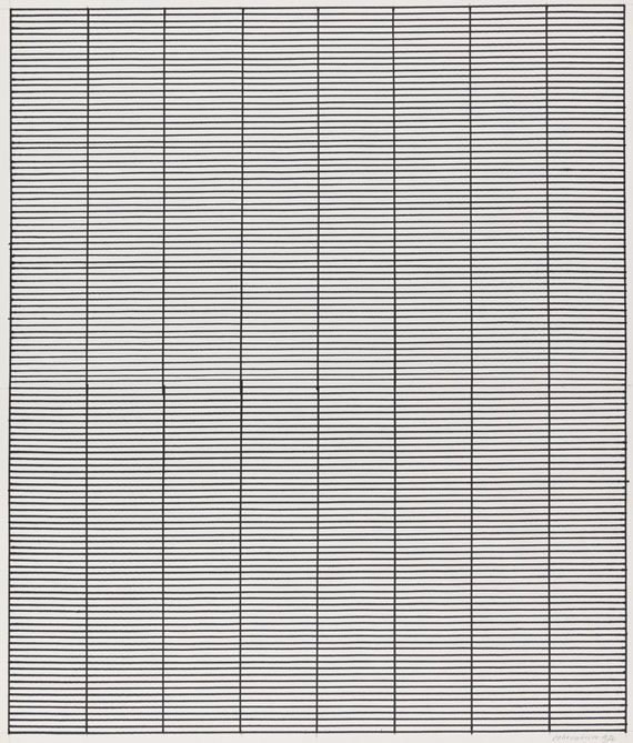 Jan Schoonhoven - Acht. 8 Zeichnungen und 8 Prägedrucke - Weitere Abbildung