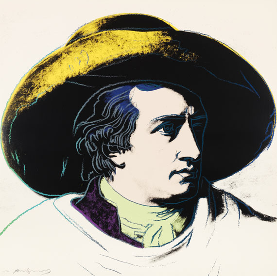 Andy Warhol - Goethe - Weitere Abbildung