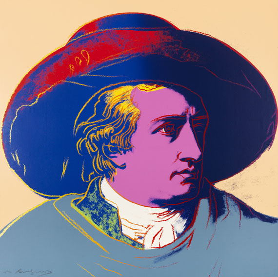 Andy Warhol - Goethe - Weitere Abbildung