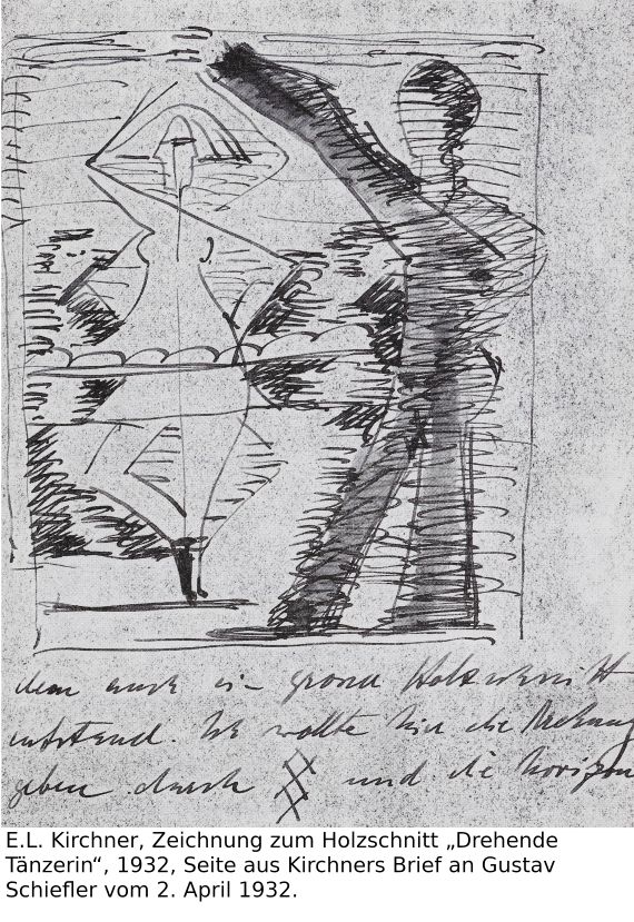 Ernst Ludwig Kirchner - Drehende Tänzerin - Weitere Abbildung