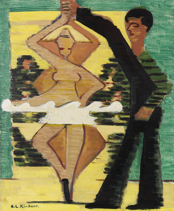 Ernst Ludwig Kirchner - Drehende Tänzerin