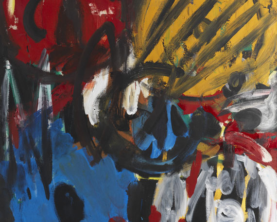 Ernst Wilhelm Nay - Mit gotischem Rot - Weitere Abbildung