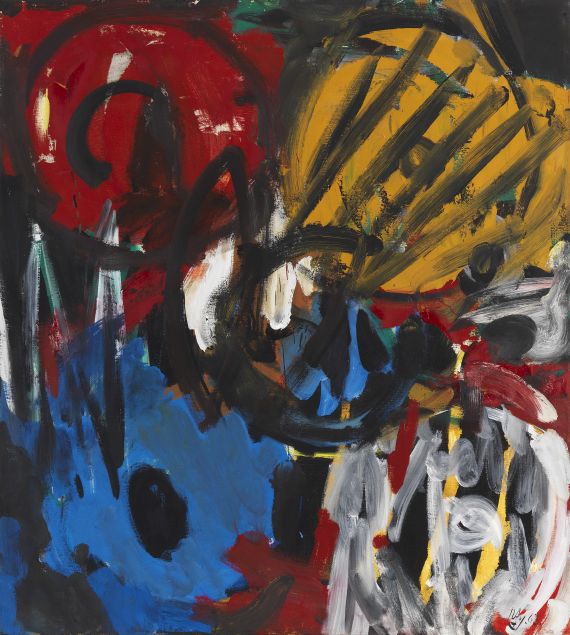 Ernst Wilhelm Nay - Mit gotischem Rot