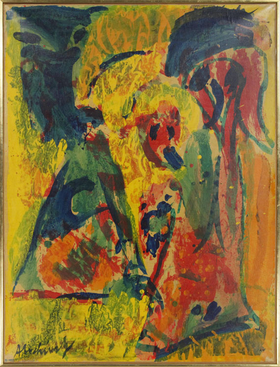 Pierre Alechinsky - Perdus dans la couleur - Rahmenbild