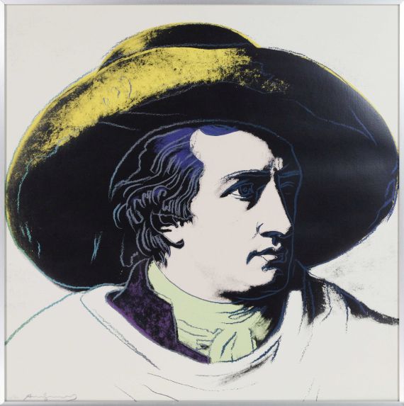 Andy Warhol - Goethe - Rahmenbild