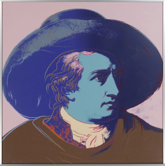 Andy Warhol - Goethe - Rahmenbild