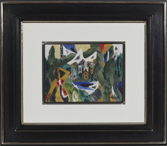 Ernst Wilhelm Nay - Der Abendruf - Rahmenbild