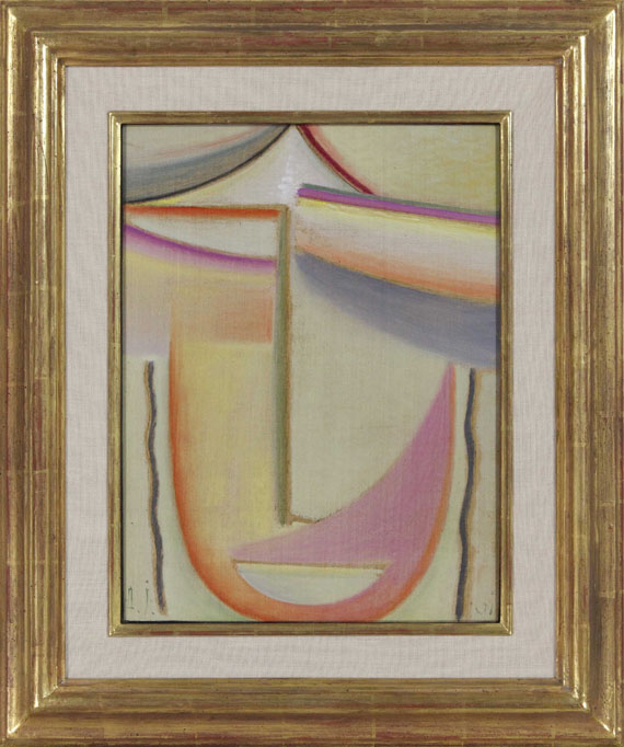 Alexej von Jawlensky - Abstrakter Kopf (Poesie des Morgens) - Rahmenbild