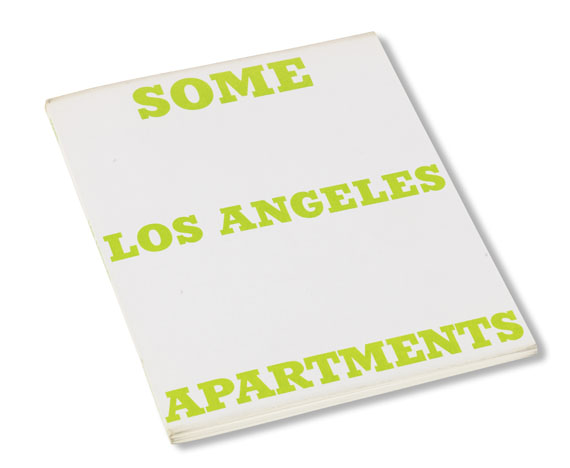 Edward "Ed" Ruscha - Some Los Angeles apartments