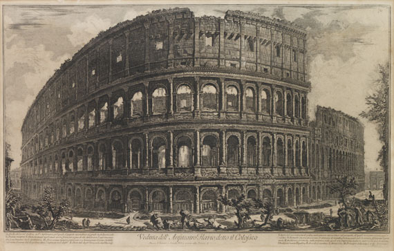 Giovanni Battista Piranesi - 2 Bll.: Veduta dell