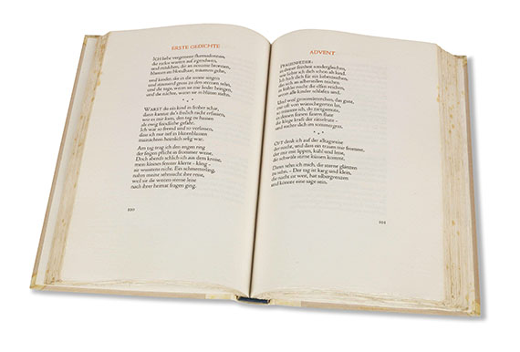 Rainer Maria Rilke - Gesammelte Gedichte. 4 Bände - Weitere Abbildung