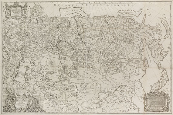 Philipp Johann von Strahlenberg - Das Nord und Ostliche Theil von Europa und Asia + Vorbericht + 1 Landkarte Tattariae Magnae