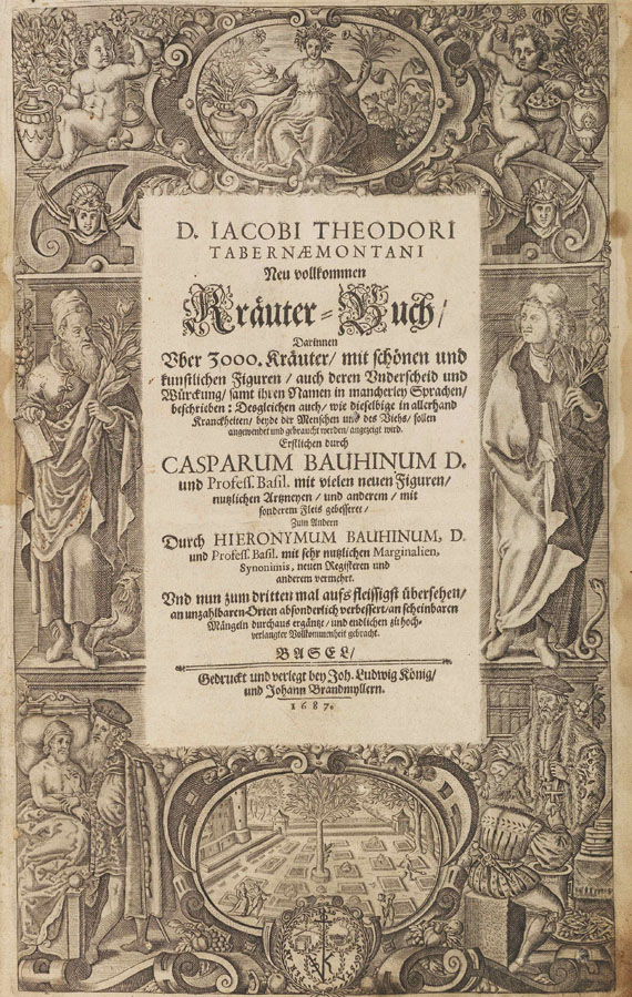 Jacob Theodor Tabernaemontanus - Kräuter-Buch