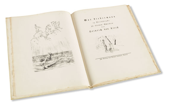 Max Liebermann - Steindrucke zu Heinrich von Kleist - Weitere Abbildung