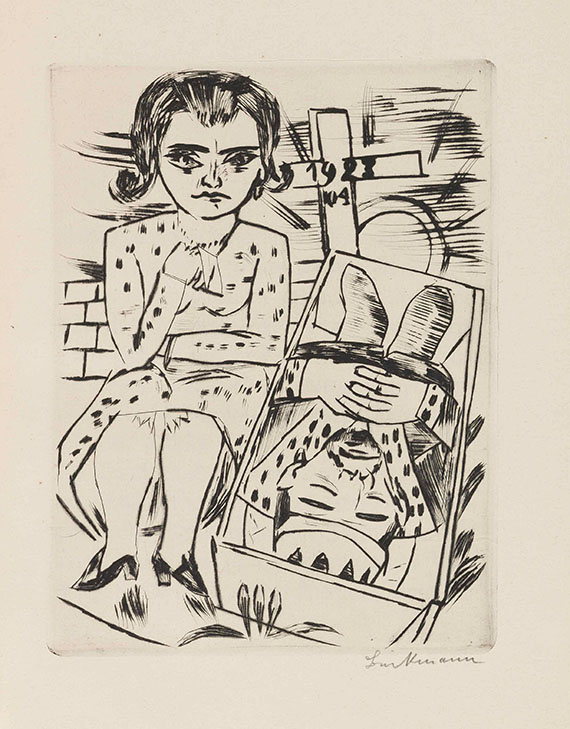 Max Beckmann - Brentano, Fanferlieschen Schönefüßchen