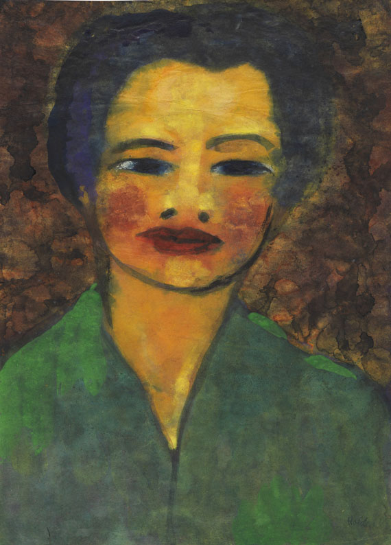 Emil Nolde - Frauenporträt