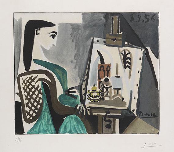 Pablo Picasso - Femme dans l?Atelier