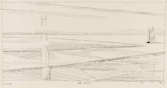 Lyonel Feininger - Rega-Mündung