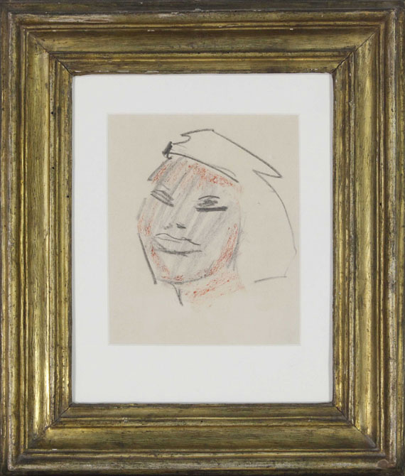 Ernst Ludwig Kirchner - Marokkanerin - Rahmenbild
