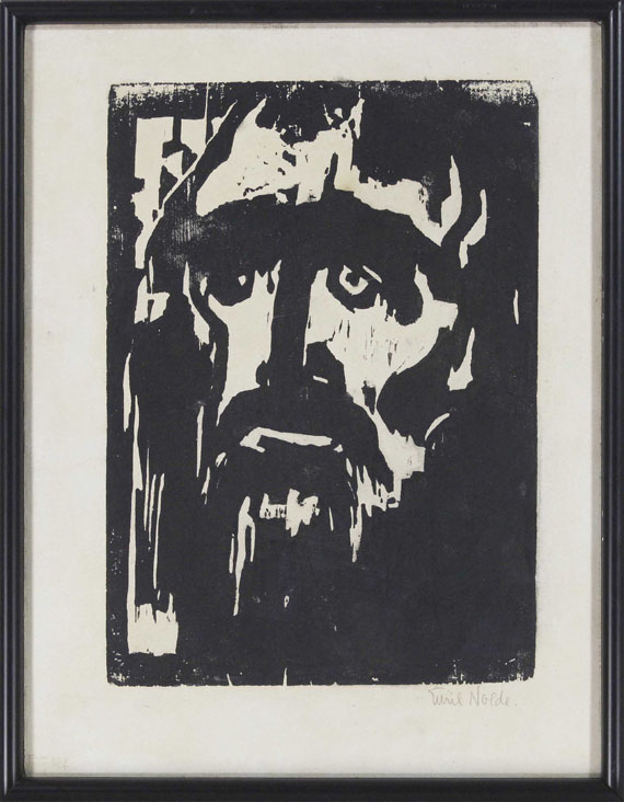 Emil Nolde - Prophet - Rahmenbild