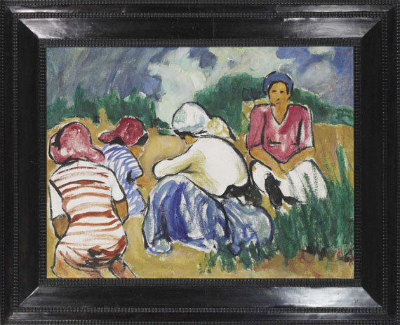 Arthur Segal - Frauen im Feld - Rahmenbild