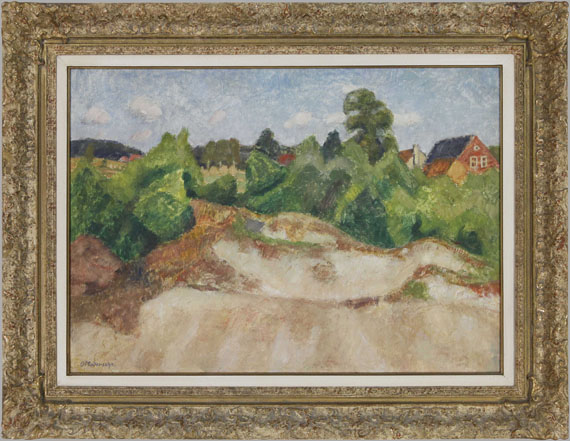 Modersohn - Sommerliche Dünenlandschaft in Quelkhorn bei Fischerhude