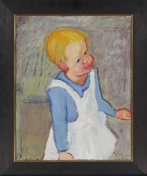 Carl Lohse - Tochter Maria - Rahmenbild