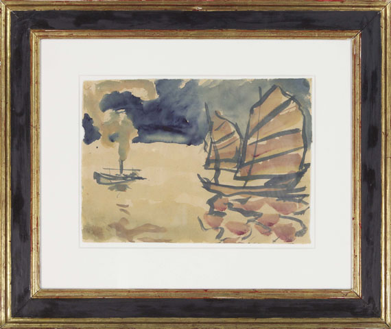 Emil Nolde - Dschunken - Rahmenbild