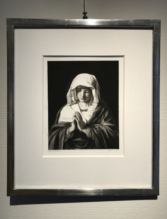 Robert Longo - Die Jungfrau Maria im Gebet - Weitere Abbildung