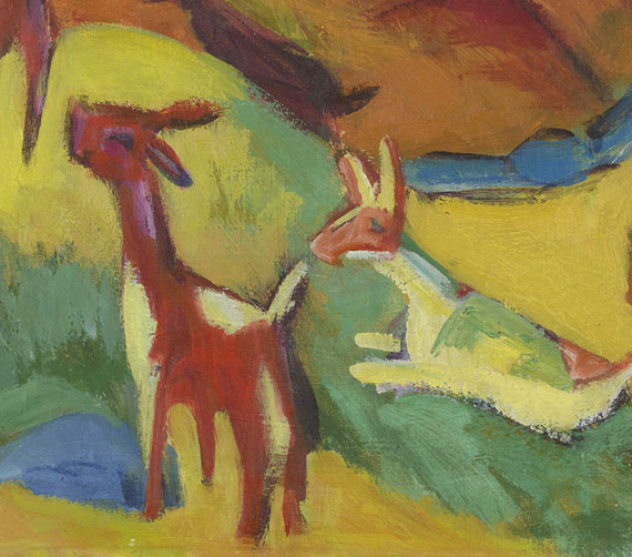 Ernst Ludwig Kirchner - Heimkehrende Ziegenherde - Weitere Abbildung