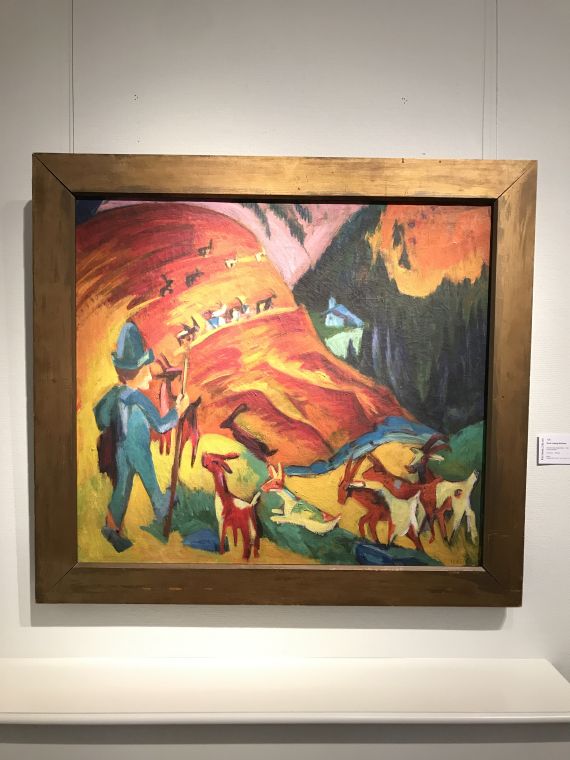 Ernst Ludwig Kirchner - Heimkehrende Ziegenherde - Weitere Abbildung