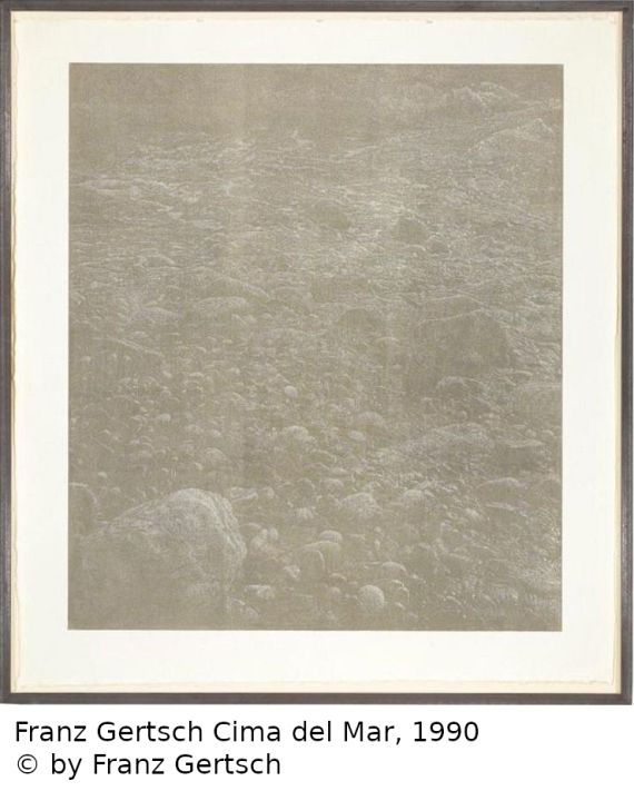 Franz Gertsch - Cima del Mar - Weitere Abbildung